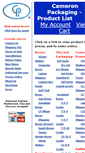 Mobile Screenshot of cameronpackaging.com